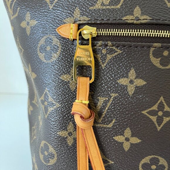 Louis Vuitton Iena PM Shoulder Bag Monogram Leather Brown M42268 (133425) - Picture 4 of 15